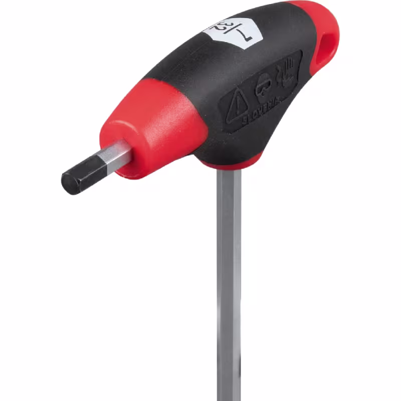 JTH610EB Juego de llaves hexagonales SAE de 15,2 cm con mango en T, punta de bola y soporte, de 10 piezas