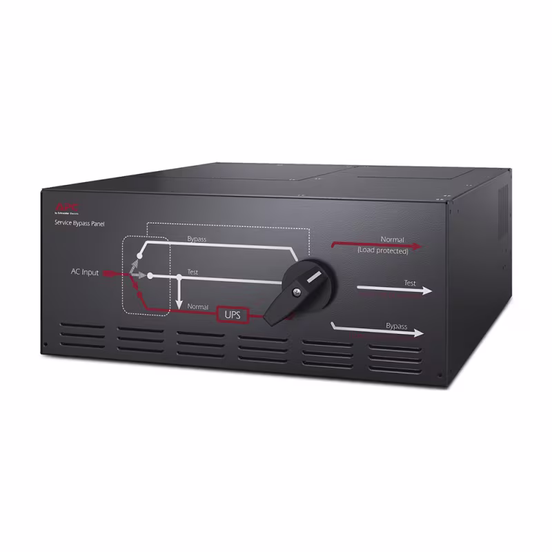 Panel Bypass Schneider Electric APC SBP20KP para UPS, Mantenimiento Crítico
