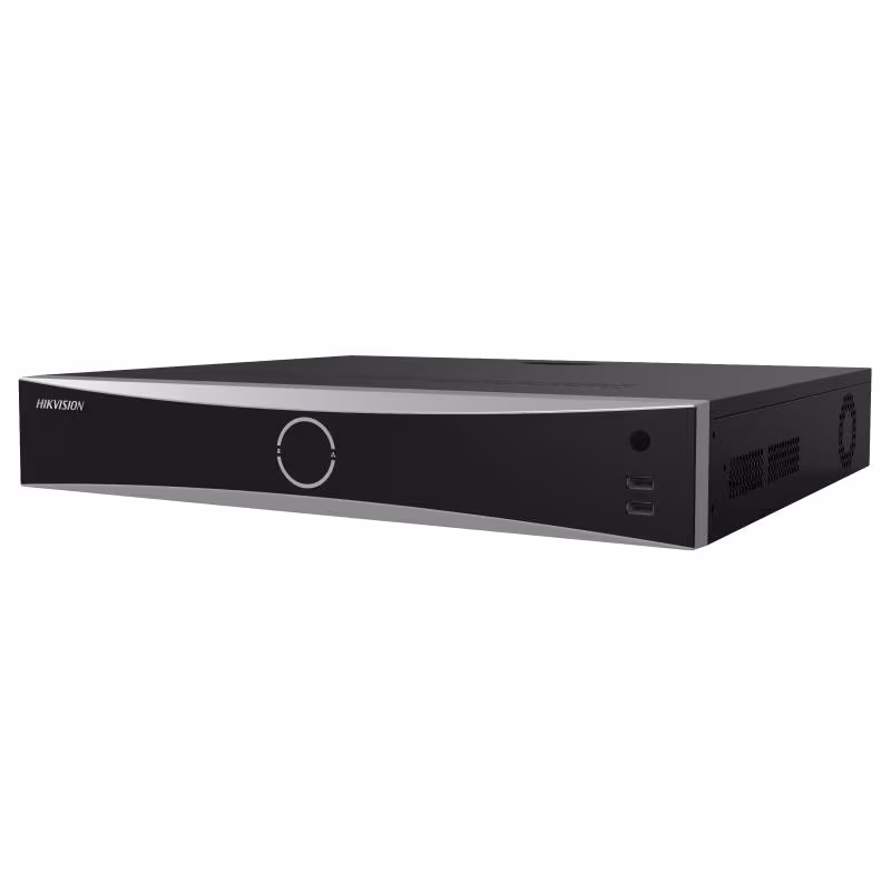 HIK-DS-7732NXI-K4-16P NVR IP 32 CANALES 16 POE 4 SATA 12MP CON AUDIO H.265+ AcuSense