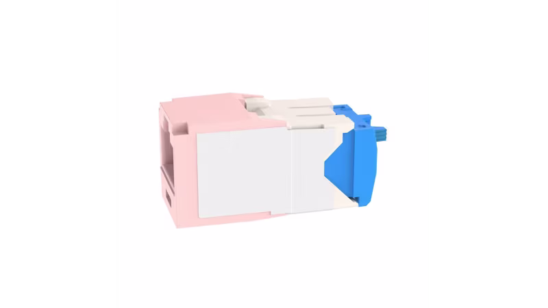 CJ6X88TGPK INSERTO KEYSTONE JACK CAT6A 8POS ROSADO 