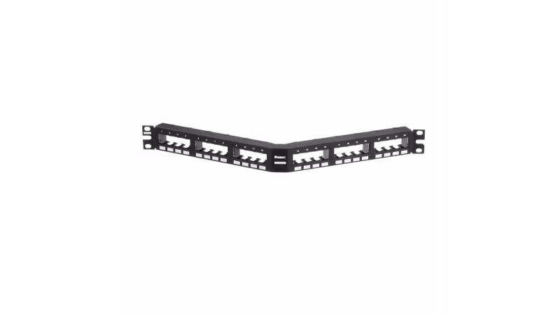 CPPA24FMWBLY PATCH PANEL MODULAR ANGULADO 24 PTS DESCARGADO