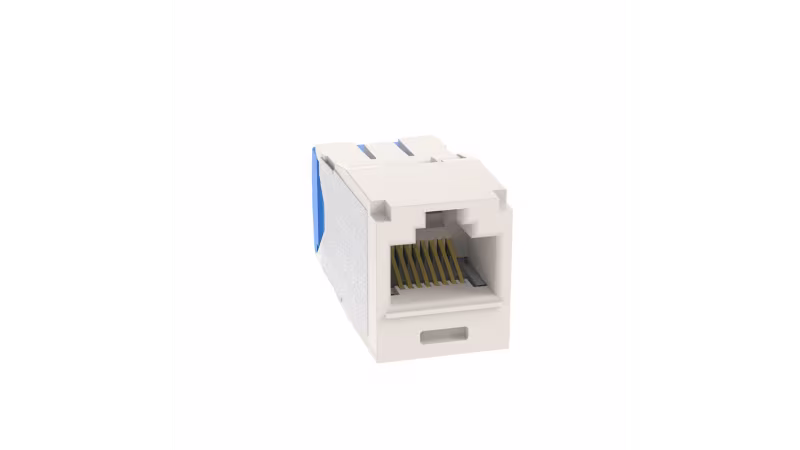CJ6X88TGWH INSERTO  JACK MINICOM CAT6A RJ45 COLOR BLANCO