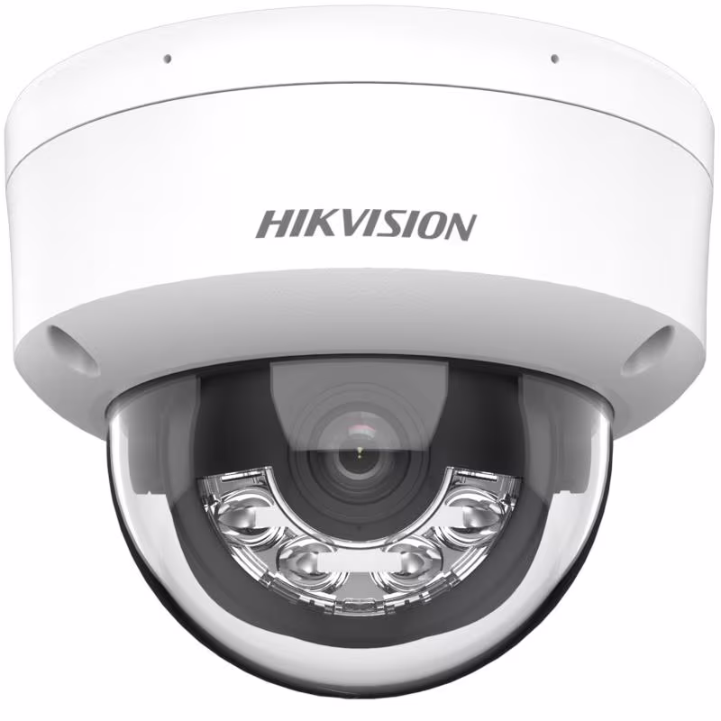 HIK-DS-2CD1143G2-LIU CAMARA IP DOMO 4MP POE LENTE FIJO IR 30M CON AUDIO IP67 IK08 HIBRID LIGHT