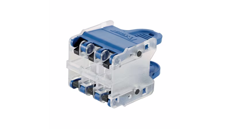QPPN6BU PKG QUICKNET P/6 CONECTORES RJ45 AZUL 