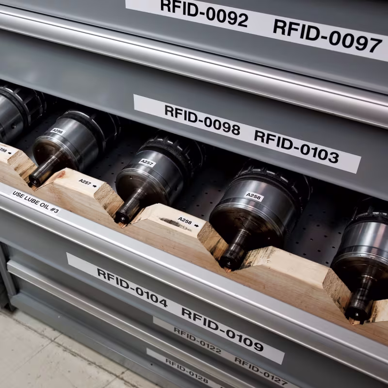 B30C-1125-595-WT ETIQUETA CONTINUA POLIESTER 1.125inW x 100ftL IN/OUTDOOR BLANCA BRADY