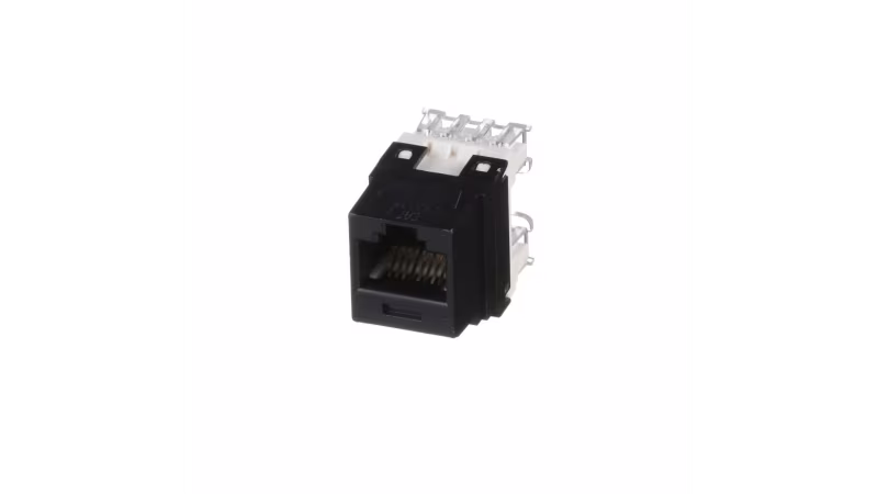 NK688MBL INSERTO TIPO KEYSTONE CAT. 6 NEGRO NETKEY 110 IDC