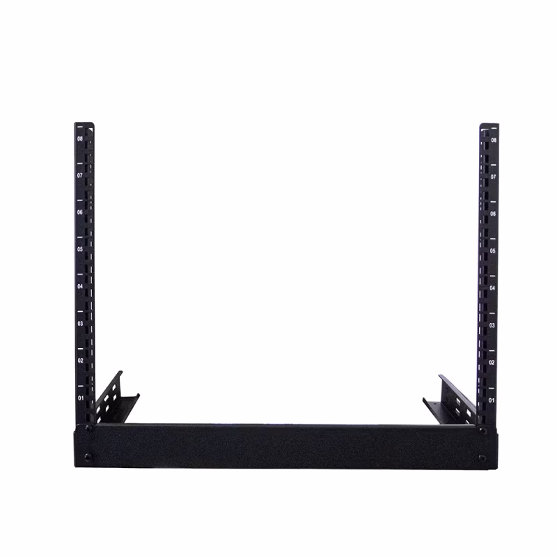 SRD2POST8U MINI RACK  BASTIDOR ABIERTO DE 8RU PARA ESCRITORI