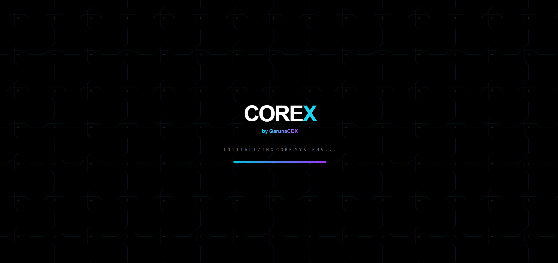 COREX Hardware E-commerce Website
