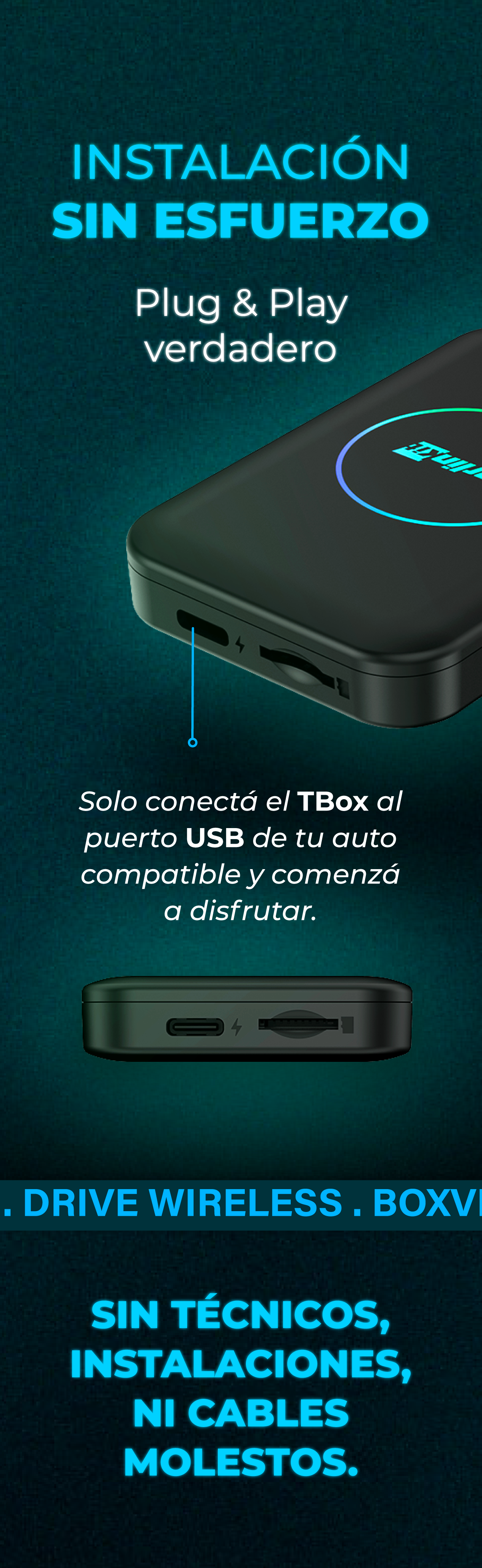 Instalaci&oacute;n Plug & Play