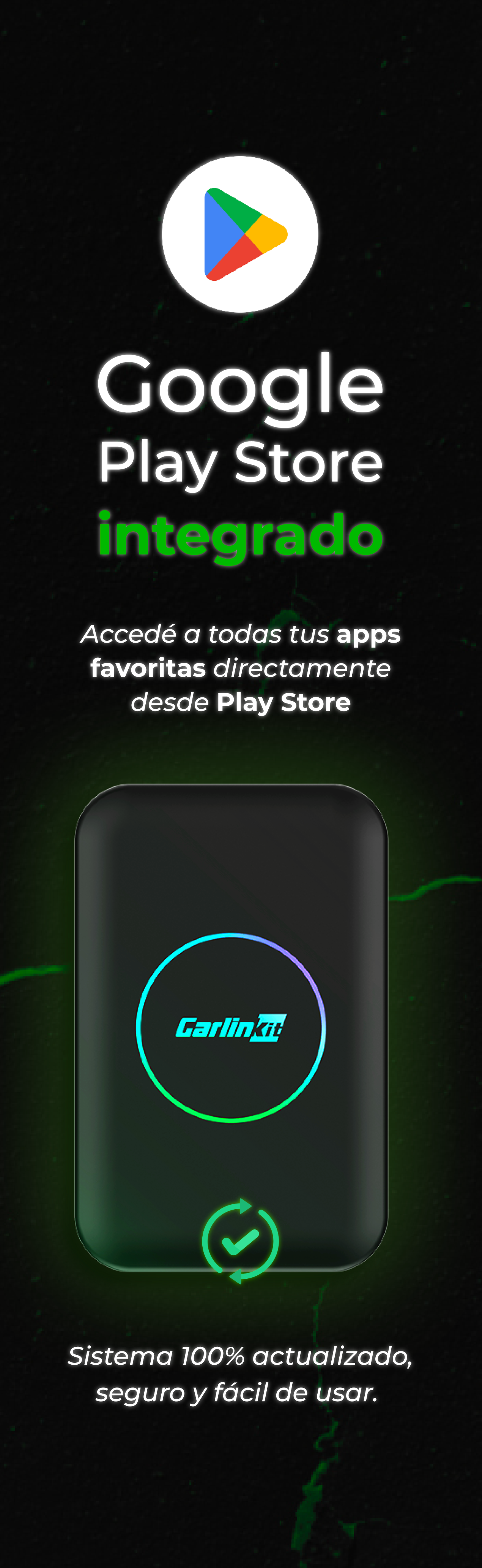 Google Play Store integrado