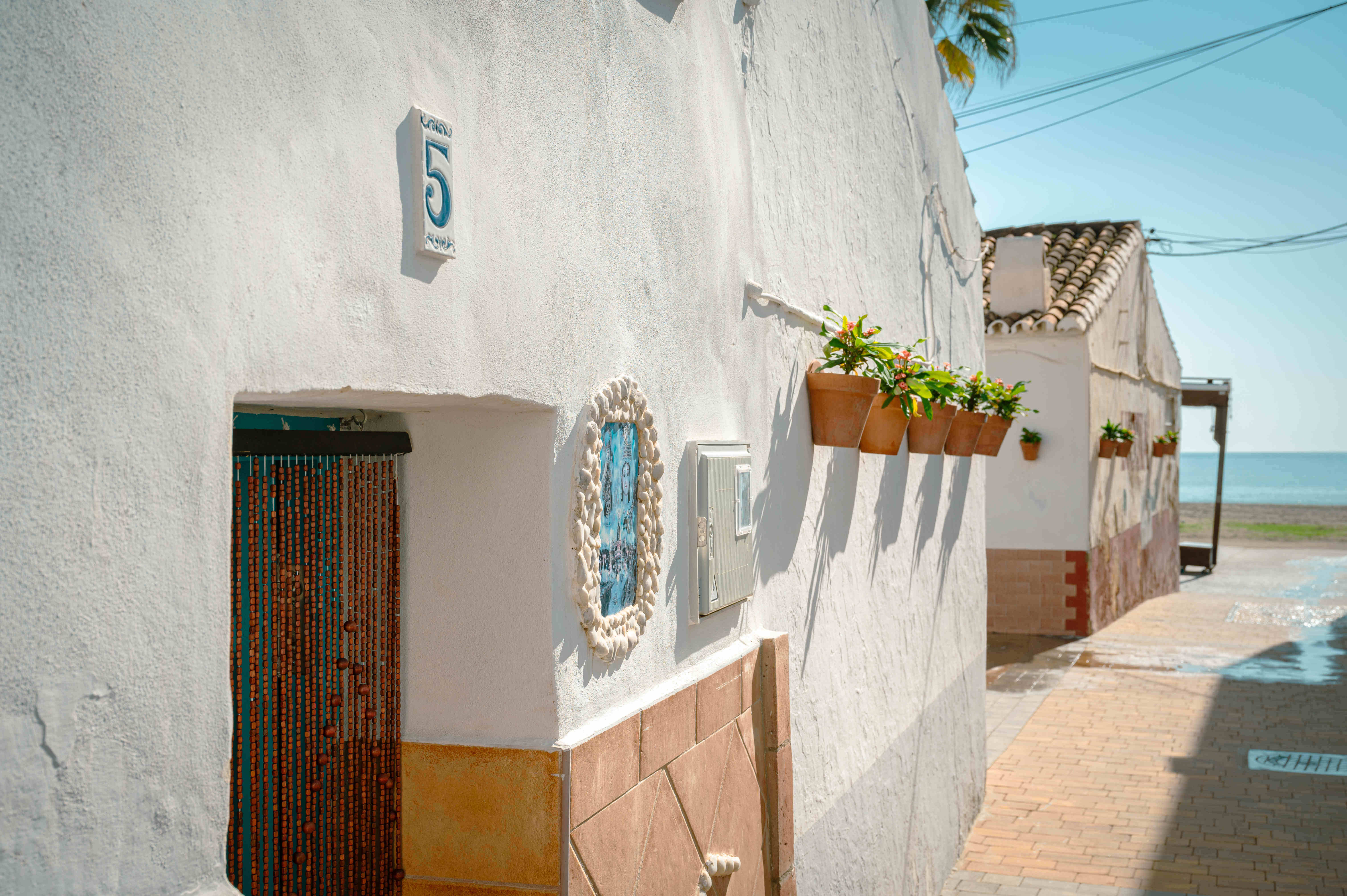 Exterior casita barrio pescadores