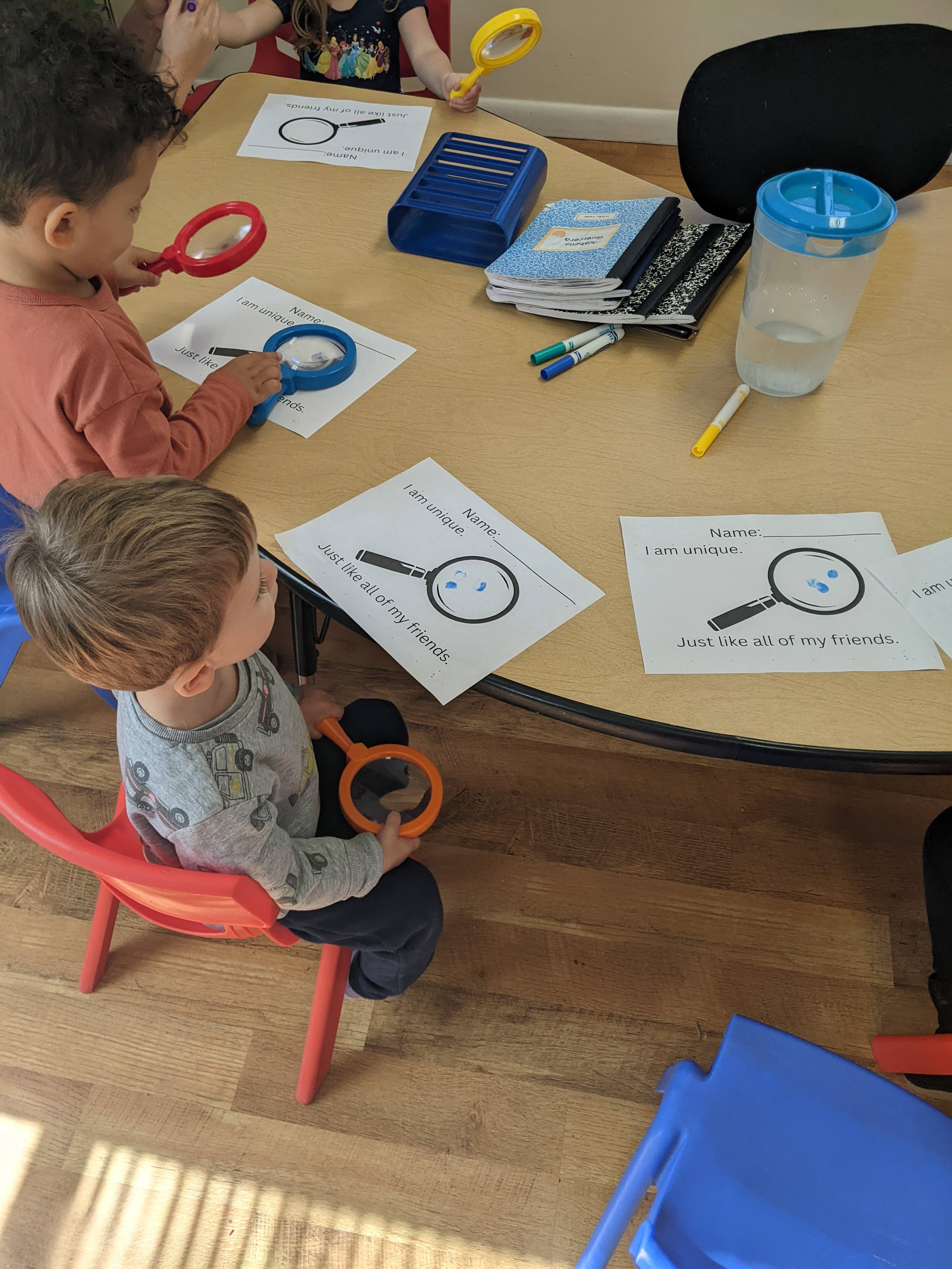 Children in class