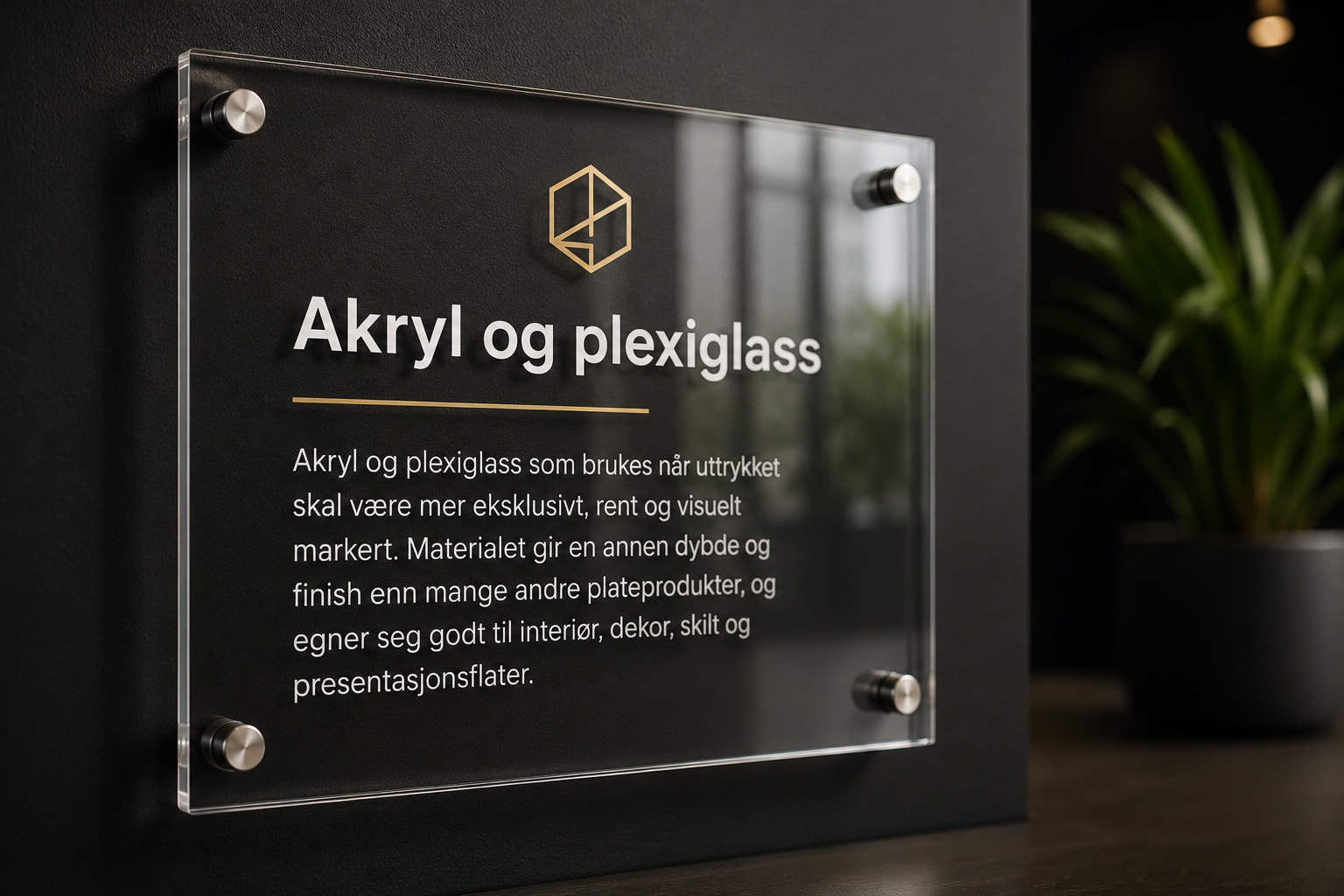 Direktetrykk på plater i Moss: Robuste skilt, displays og dekor