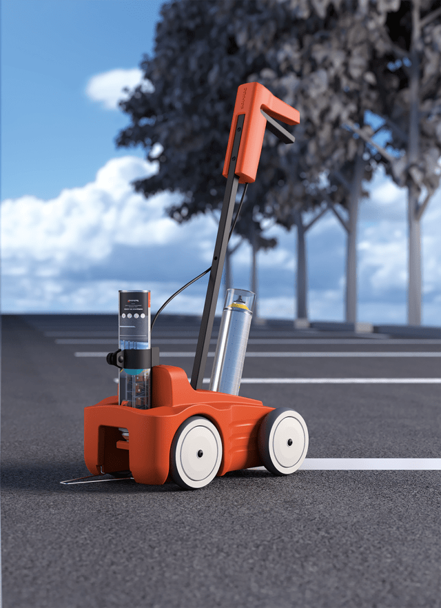 Driver Merkevogn for Soppec Tracingspray