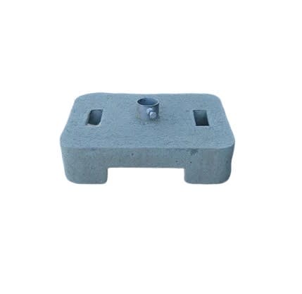 Løsfot betong 40kg for 60mm stolpe