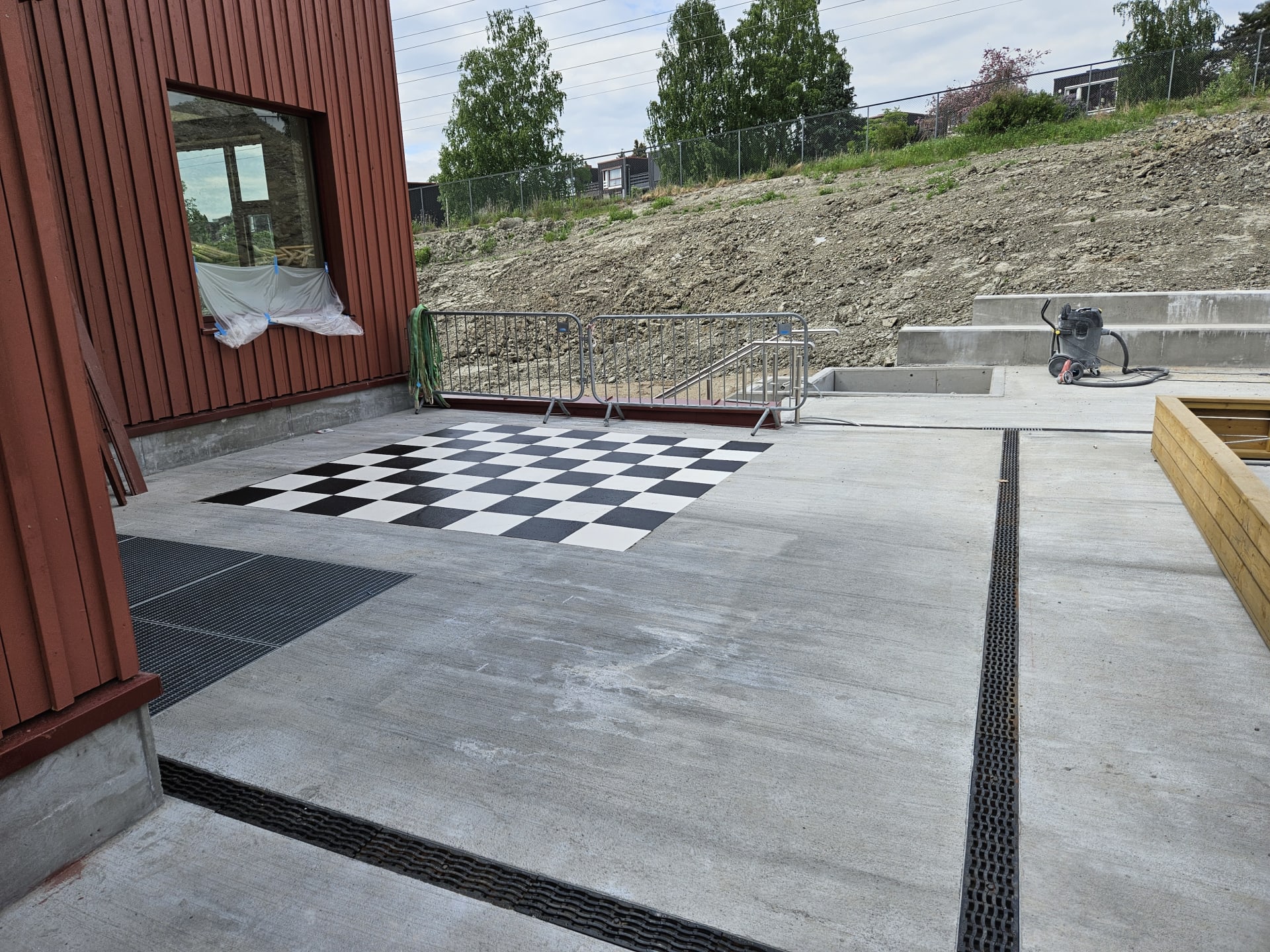 Merking av skole- og lekeplassdekor