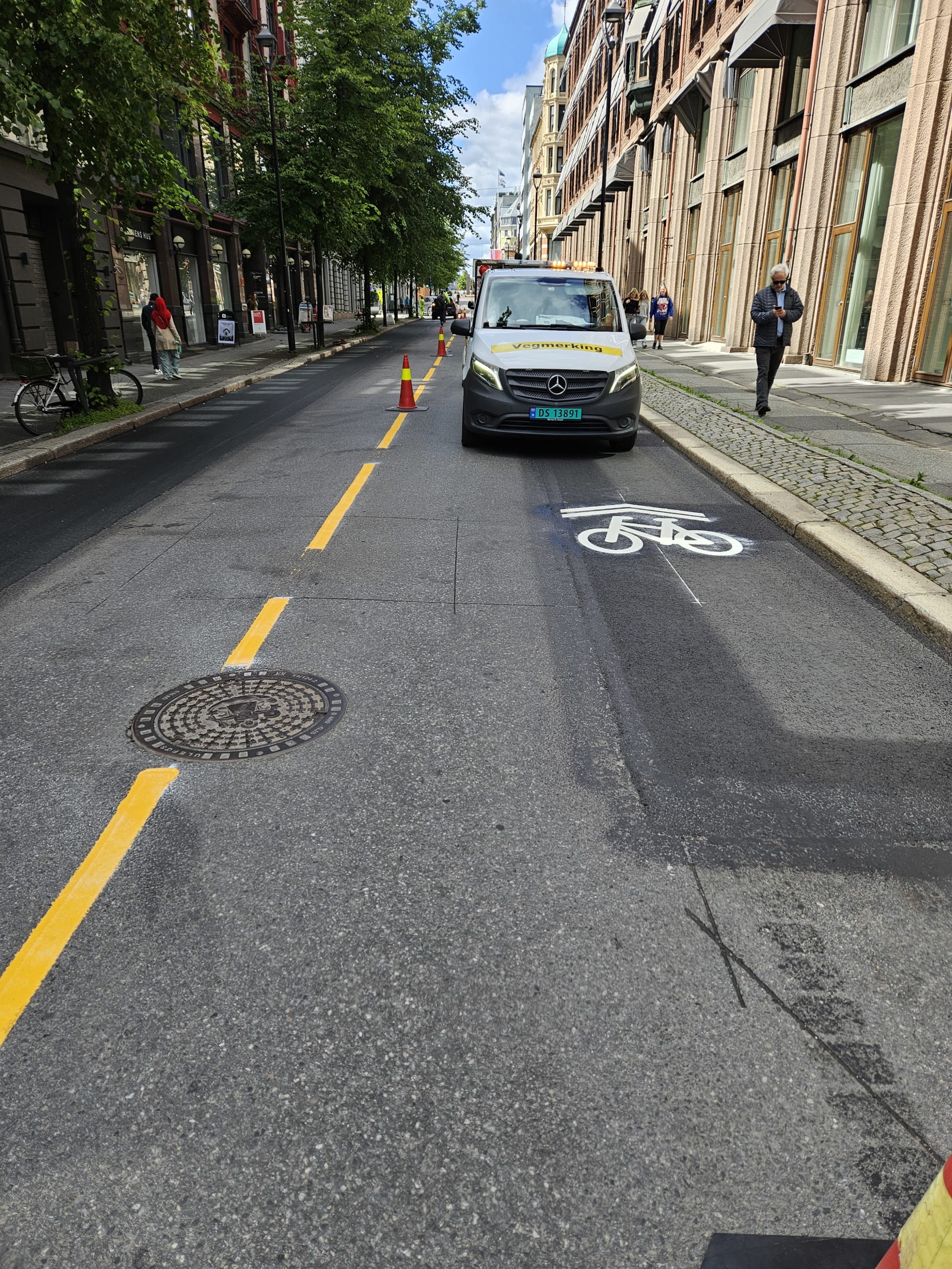 Veimerking og oppmerking