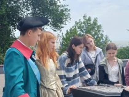 Школьники побывали на иммерсивной экскурсии «Мыс Таганий Рог»