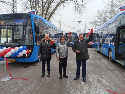 Первые электробусы вышли 1 февраля на два маршрута в Волгодонске