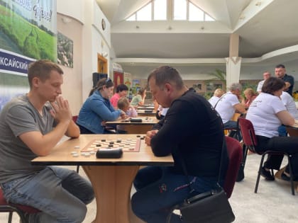 Соревнования по шашкам в рамках муниципального этапа Спартакиады Дона 2024 года.