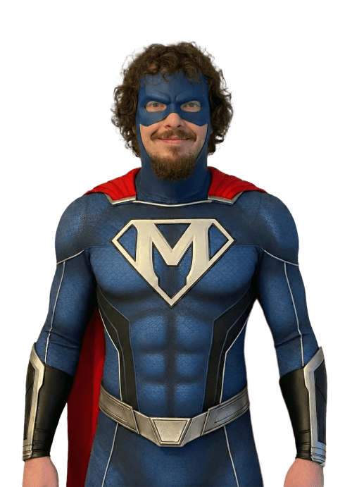 Matthew Morgan, masked