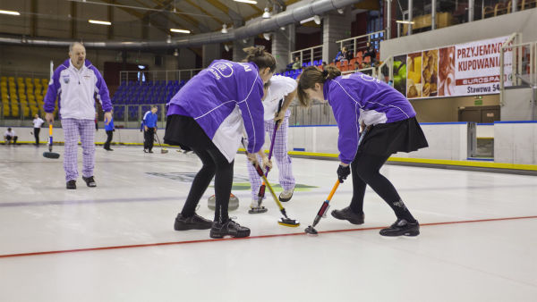 Curling Set Line | Industrial Frigo Ice USA | Ice & Snow Rides Manufacturer