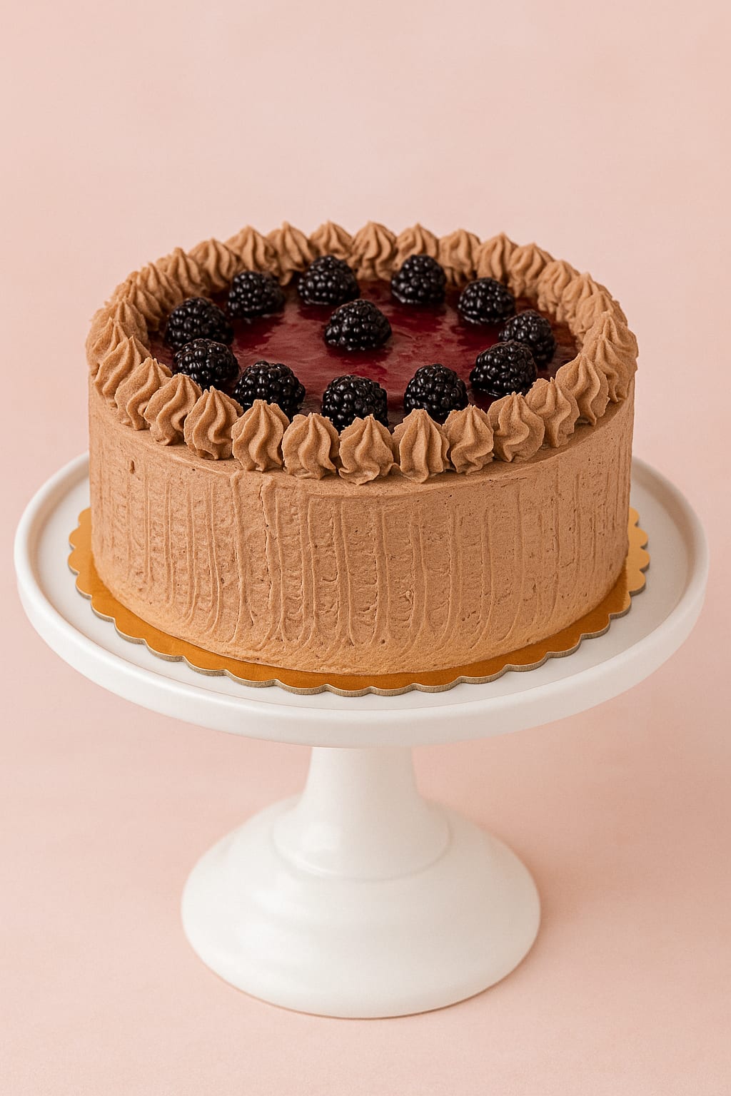 Boysenberries Cake