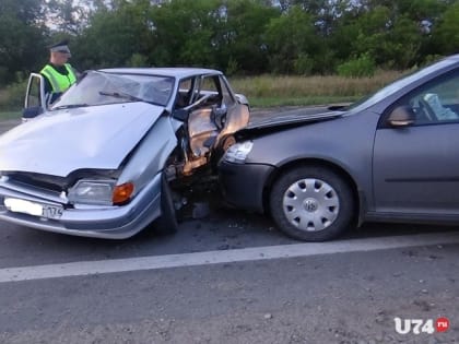 На Южном Урале в аварии серьезно травмировалась автоледи ФОТО