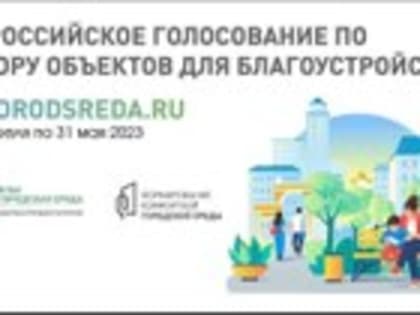 В голосовании за объекты благоустройства приняли участие более полумиллиона южноуральцев