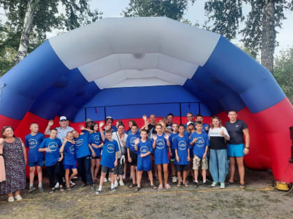 Палаточный лагерь в Красноармейском районе продолжает работу