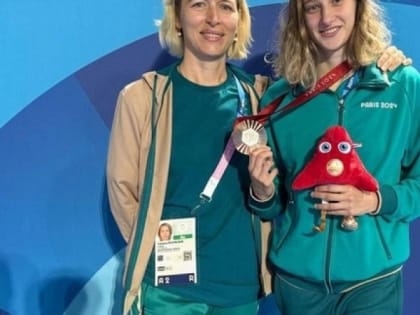 Челябинская пловчиха завоевала бронзовую медаль на Паралимпийских играх 2024 года