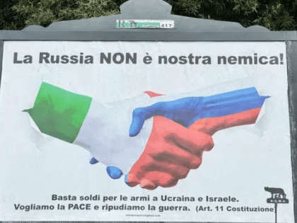 Итальянцы требуют мира с Россией