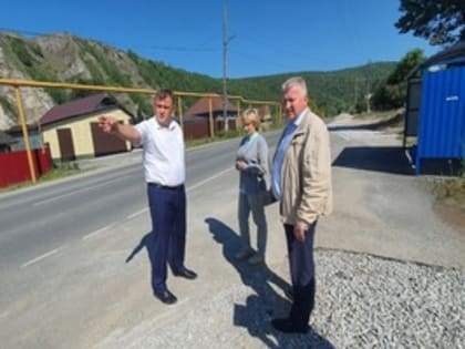 Вадим Сергеев проинспектировал ход работ по объектам благоустройства в Аше