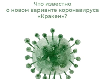 В России впервые выявлен новый штамм ковида - «Кракен»