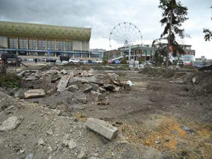 В Челябинске Сад Камней не успеют сдать ко Дню Города