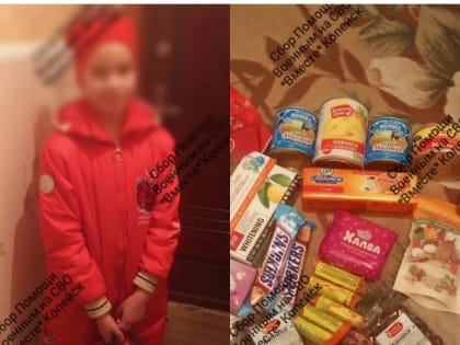 10-летняя девочка из Челябинской области разбила копилку, чтобы купить сладости для мобилизованных