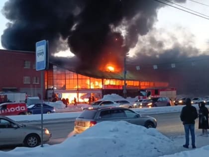 После пожара на челябинском рынке в воздухе зафиксировали превышения вредного вещества