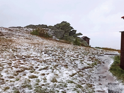 В Челябинской области выпал первый снег