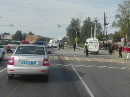 Под Челябинском пьяный водитель сбил двух пенсионеров на «зебре»
