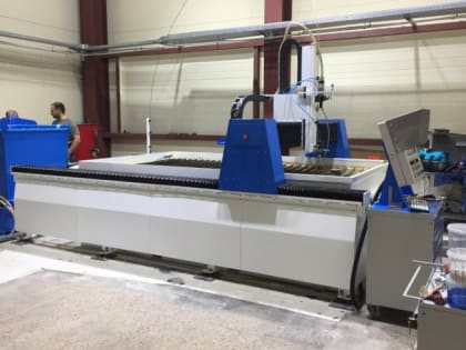 В Челябинске запустят первое в России производство гидроабразивных станков