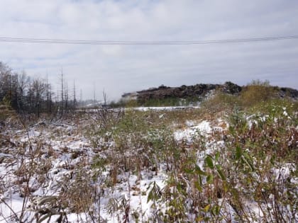 График погашения. В Златоусте намерены в течение недели устранить возгорание на городской свалке