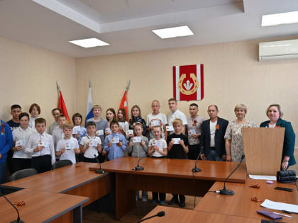 В преддверии Дня Победы вручили знаки ГТО