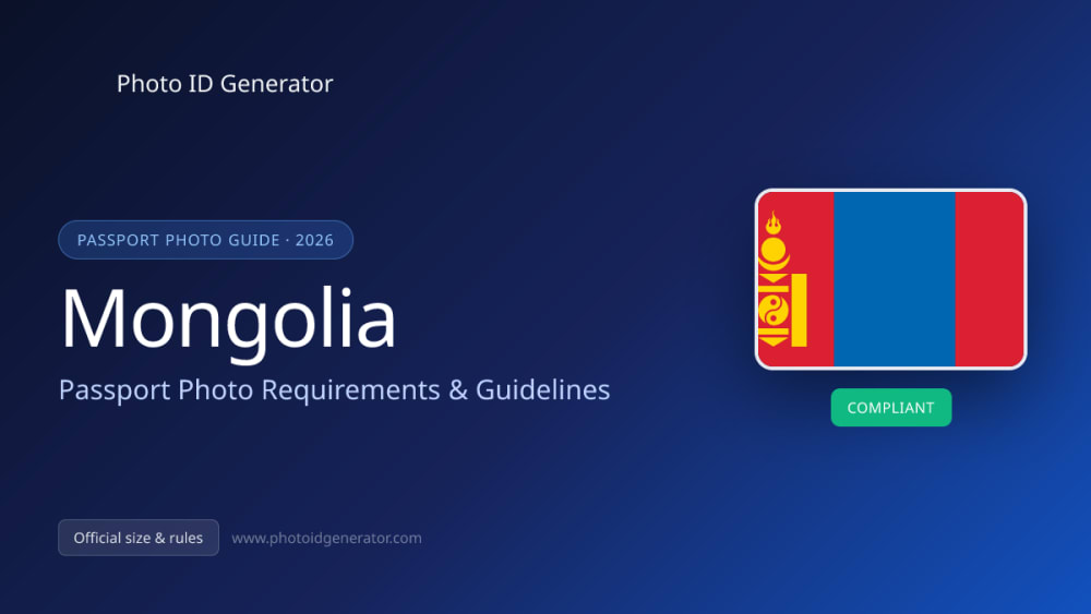 Mongolia Passport Photo Requirements & Guidelines — Photo ID Generator blog