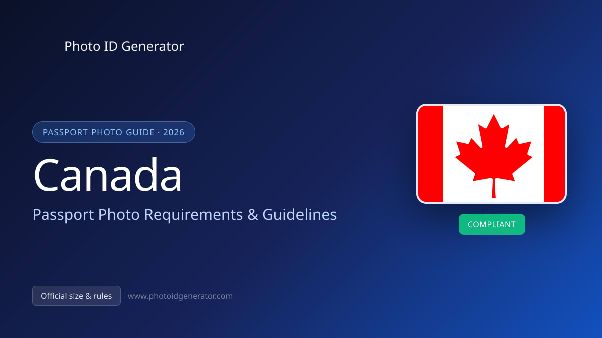Canada Passport Photo Requirements & Guidelines