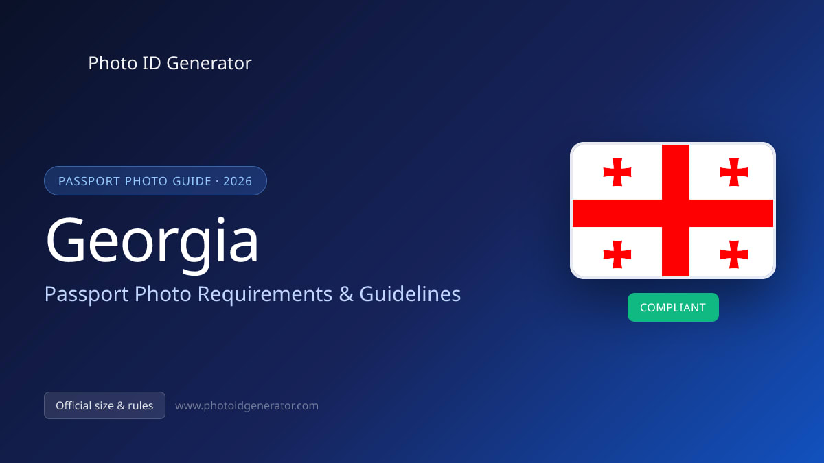 Georgia Passport Photo Requirements & Guidelines