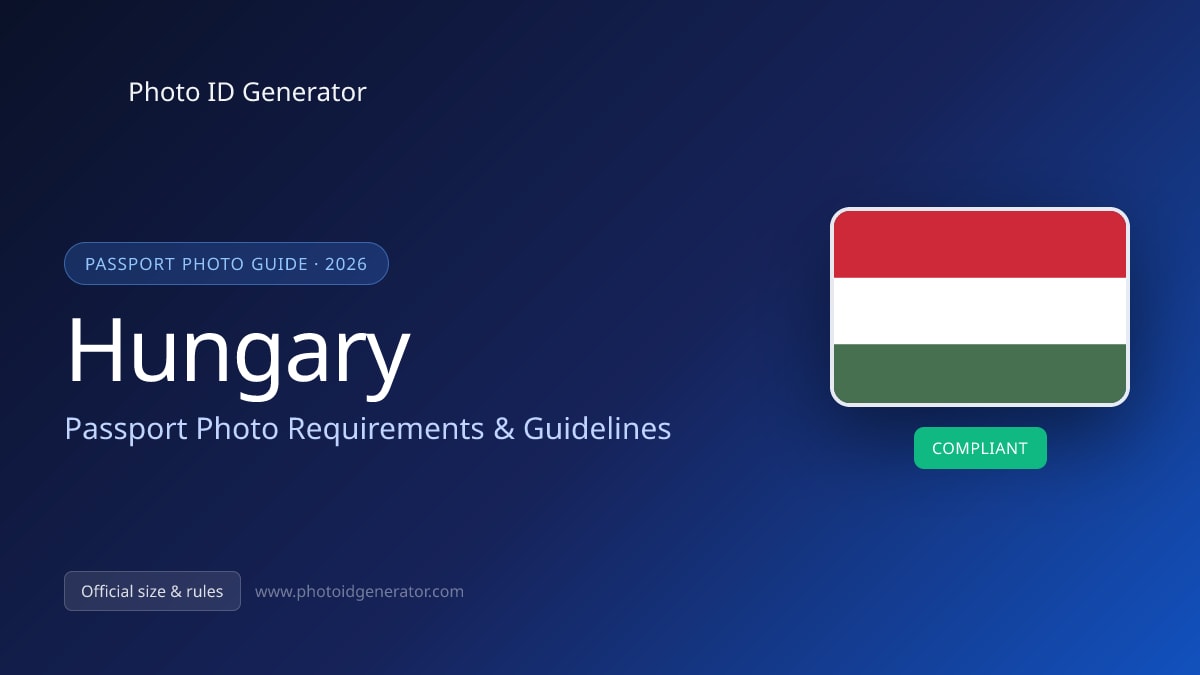 Hungary Passport Photo Requirements & Guidelines