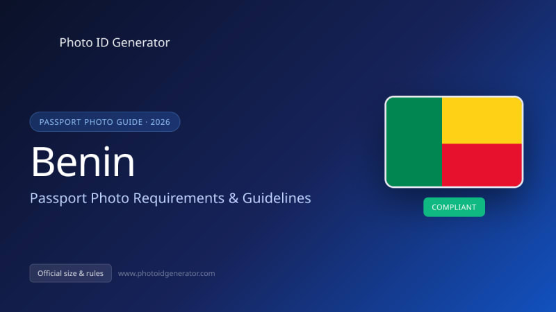 Benin Passport Photo Requirements & Guidelines — Photo ID Generator blog