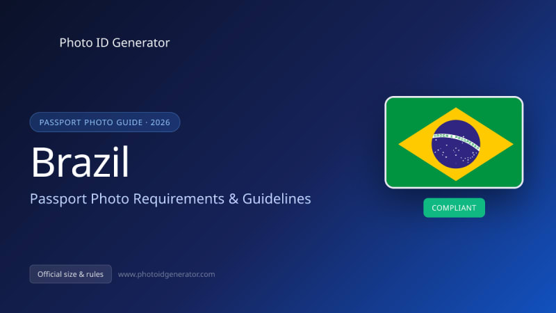 Brazil Passport Photo Requirements & Guidelines — Photo ID Generator blog