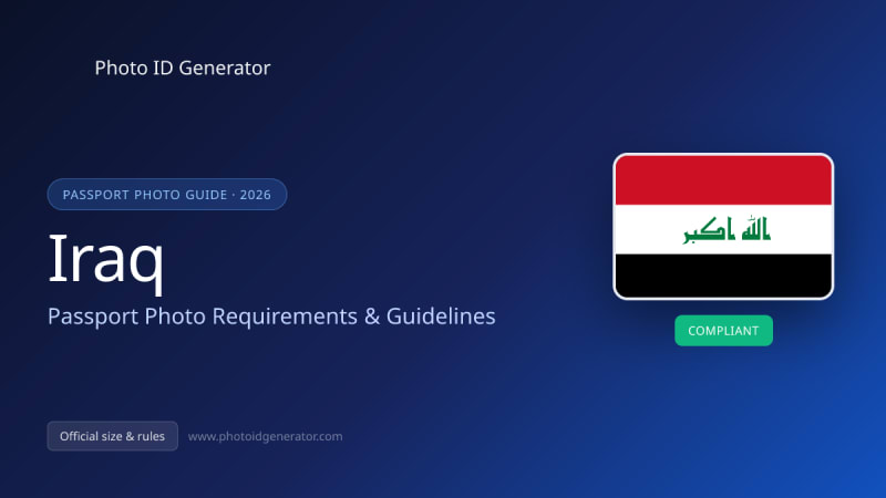 Iraq Passport Photo Requirements & Guidelines — Photo ID Generator blog