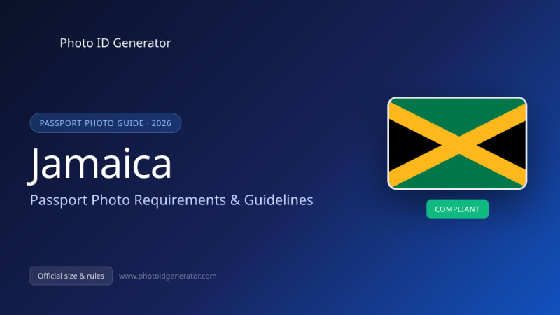 Jamaica Passport Photo Requirements & Guidelines — Photo ID Generator blog